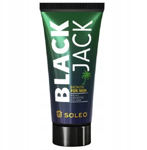 Bronzer dla Mężczyzn DO OPALANIA SOLEO BASIC BLACK JACK 150ml - Balsamy i kremy do opalania - miniaturka - grafika 1
