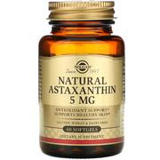 Suplementy naturalne - Solgar Natural Astaxanthin 5Mg 60Caps - miniaturka - grafika 1