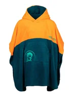 Okrycia kąpielowe dla dzieci - Trollkids Ponczo kąpielowe "Kvalvika" w kolorze pomarańczowo-zielonym - miniaturka - grafika 1