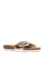 Klapki i japonki damskie - Sunbay Klapki "Rita" w kolorze różowozłotym - miniaturka - grafika 1