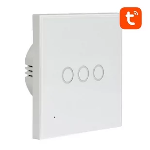 Włącznik Światła WiFi NEO NAS-SC03WE Potrójny - Systemy inteligentnych domów - miniaturka - grafika 1