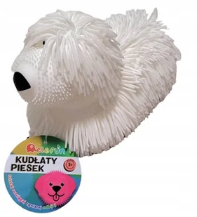 Kudłaty Piesek z rurką do nadmuchiwania Elefun - Zabawki sensoryczne - miniaturka - grafika 1