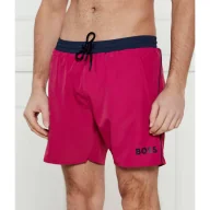 Kąpielówki męskie - BOSS BLACK Szorty kąpielowe Starfish Regular Fit - miniaturka - grafika 1