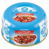 Konserwy i dania rybne - Carrefour Classic Sałatka z warzywami tuńczykiem pasiastym i makaronem 250 g - miniaturka - grafika 1