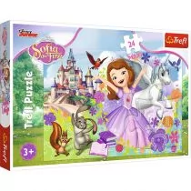 TREFL Sofie první - Barevný svět: Puzzle MAXI 24 dílků - Pozostałe książki - miniaturka - grafika 1