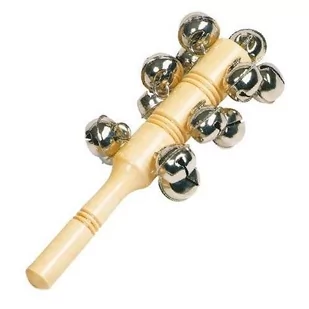 Goki Instrument perkusyjny - Grzechotka z 13 dzwonkami 15280 - Instrumenty muzyczne dla dzieci - miniaturka - grafika 1