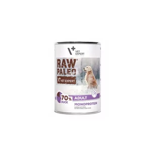RAW PALEO ADULT DUCK - 400G - Mokra karma dla psów - miniaturka - grafika 1