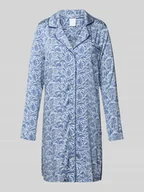 Bielizna nocna - Koszula nocna o kroju relaxed fit z mieszanki wiskozy model ‘Josephine’ - miniaturka - grafika 1