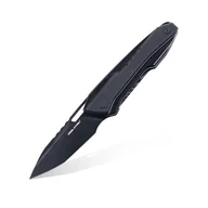 Noże - Nóż składany Real Steel Bullet Black S35VN Titanium by Torbé Knives 5221B - miniaturka - grafika 1