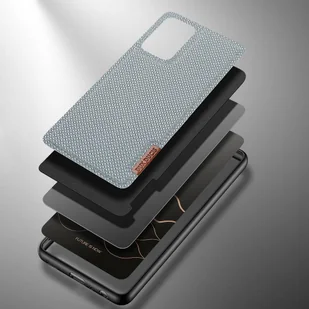 Dux Ducis Fino etui pokrowiec pokryty nylonowym materiałem Samsung Galaxy A32 5G szary - Etui i futerały do telefonów - miniaturka - grafika 8