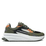 Sneakersy męskie - Sneakersy EA7 Emporio Armani X8X178 XK382 U035 Zielony - miniaturka - grafika 1