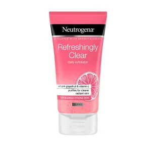 JOHNSON Neutrogena Refreshingly Clear Peeling do twarzy odświeżający 150ml SO_110180 - Peelingi i scruby do twarzy - miniaturka - grafika 1