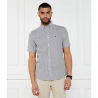 Koszule męskie - Tommy Hilfiger Koszula Regular Fit z dodatkiem lnu - miniaturka - grafika 1