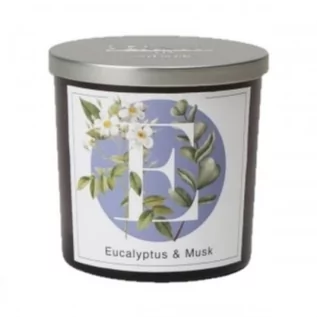 Świece - Świeca zapachowa 350g EUCALYPTUS & MUSK - EUKALIPTUS I PIŻMO - grafika 1