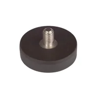 Magnesy - Magnes neodymowy gumowany z gwintem 25 mm Suki - miniaturka - grafika 1
