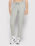 Spodnie sportowe damskie - adidas Spodnie dresowe adicolor Essentials HM1836 Szary Regular Fit - miniaturka - grafika 1