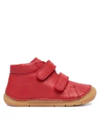 Buty dla dziewczynek - Froddo Trzewiki Paix Up G2130346-14 S Czerwony - miniaturka - grafika 1