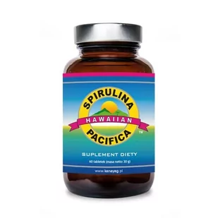 Cyanotech Spirulina Pacifica hawajska 500 mg 60 tabletek - Zdrowa żywność - miniaturka - grafika 1