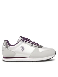 U.S. Polo Assn. Sneakersy NOBIK011A Biały - Buty dla chłopców - miniaturka - grafika 1