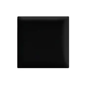 Meble modułowe i akcesoria - Panel ścienny 30 x 30 cm tapicerowany 3D Wezgłowie w kolorze czarnym - miniaturka - grafika 1