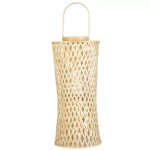Lampion bambusowy 58 cm naturalny MACTAN - Lampy ogrodowe - miniaturka - grafika 1
