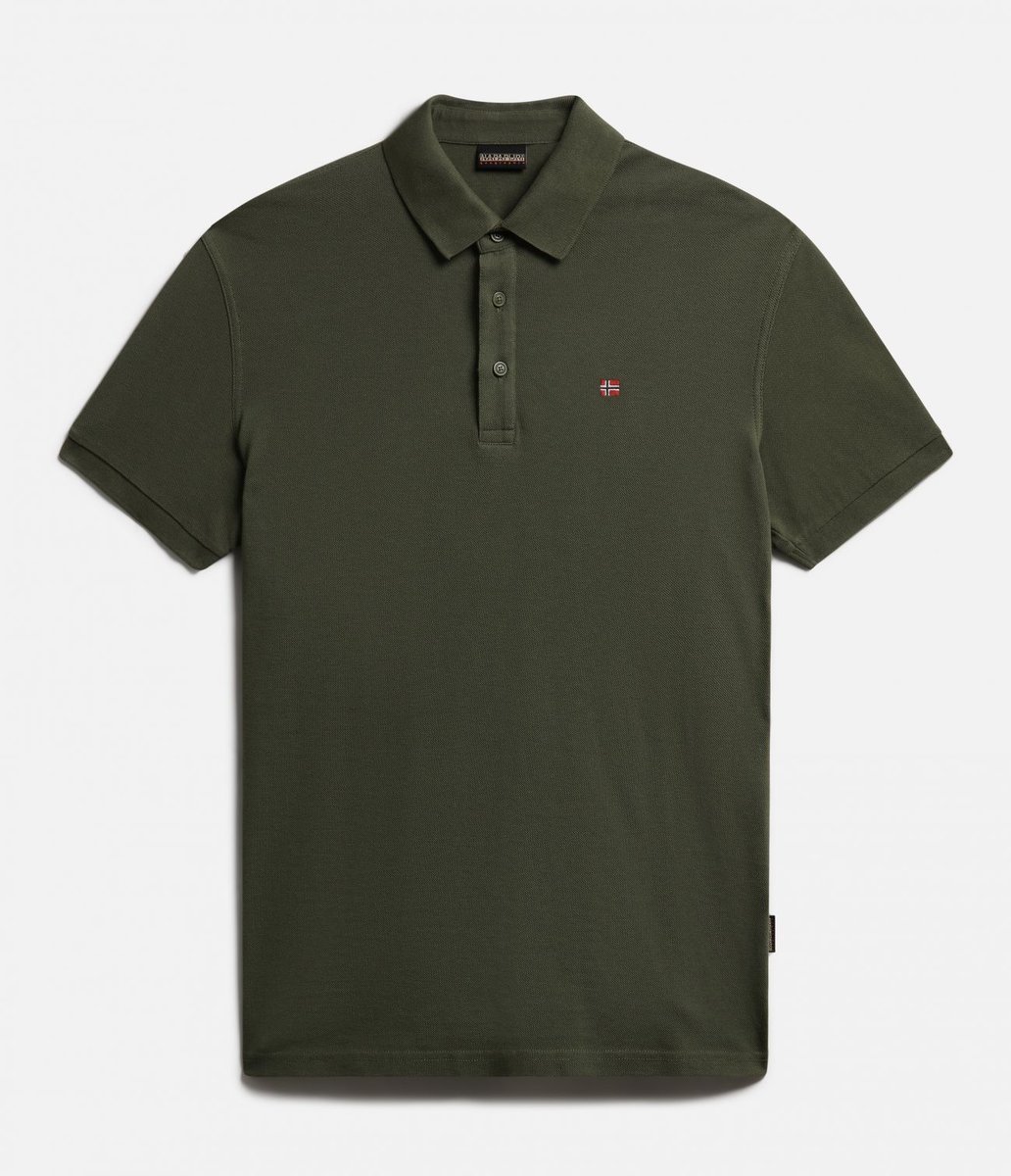 polo uomo napapijri eolanos 3 np0a4gb3 ge4 green depths