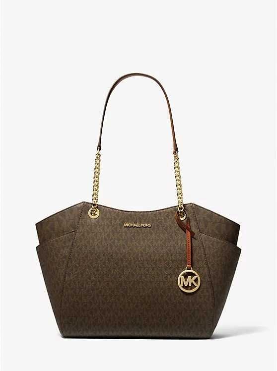 Michael Kors torebka damska brązowa shopper elegancka skóra ekologiczna