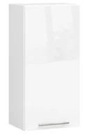 Szafki kuchenne - Nowoczesna górna szafka kuchenna w kolorze biały połysk R8-S59 - miniaturka - grafika 1