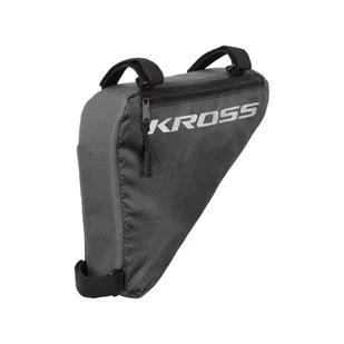 Kross Sakwa Na Ramę Trójkątna Triangle Bag Czarna - Sakwy rowerowe - miniaturka - grafika 1