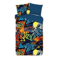 Pościel dla dzieci - Pościel dziecięca jednoosobowa z mikrowłókna 140x220 cm Jeff – Good Morning - miniaturka - grafika 1