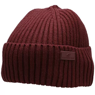 Czapka Męska 4F Burgund H4Z22 Cam003 60S L - Czapki męskie - miniaturka - grafika 1