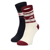 Skarpetki męskie - Skarpety długie GINO ROSSI CEO_BR_GR_005_W_AW25 (2 PACK) Kolorowy - miniaturka - grafika 1