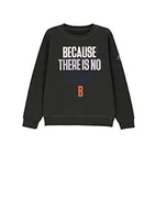 Bluzy dla dziewczynek - ECOALF, bluza dziecięca Baderalf, bawełniana tkanina z recyklingu bluza z długim rękawem, bluza z kapturem z długim rękawem, Miękkie Persimmon, 6 lat - miniaturka - grafika 1