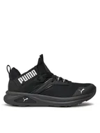 Buty dla dziewczynek - Puma Sneakersy Enzo 2 Refresh Jr 385677 02 Czarny - miniaturka - grafika 1