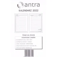Kalendarze - Kalendarz 2022 wkład A5/DNS Nowa - miniaturka - grafika 1