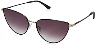 CALVIN KLEIN EYEWEAR damskie okulary przeciwsłoneczne CK20136S-001, Matowy czarny/przydymiony gradient, Jeden rozmiar - Okulary przeciwsłoneczne - miniaturka - grafika 1