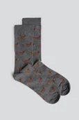 Skarpetki damskie - Skarpety męskie w brązowe jamniki 01067A06WAA - miniaturka - grafika 1
