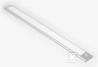 Oprawy, klosze i abażury - Nextec OPRAWA MEBLOWA LED 40cm, Srebrna, 4000K, light sensor + pir, ładowanie 750mA - miniaturka - grafika 1
