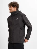 Kurtki męskie - Helly Hansen Męska kurtka funkcjonalna Mężczyźni Sztuczne włókno czarny jednolity, S - miniaturka - grafika 1