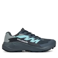 Buty sportowe damskie - Buty do biegania Salomon Alphaglide Gore-Tex L47802500 Szary - miniaturka - grafika 1