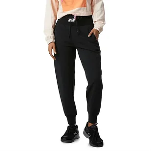 Spodnie New Balance WP21503BK - czarne - Spodnie sportowe damskie - miniaturka - grafika 1