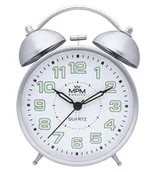 Zegary - Budzik MPM Quality C01.3855.72 Bell Alarm Retro - miniaturka - grafika 1