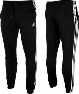 Spodnie Męskie Adidas Essentials Tapered Elasticcuff 3 Stripes Pant r S - Spodnie sportowe męskie - miniaturka - grafika 1