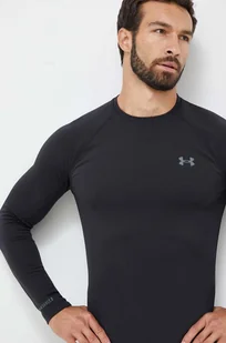 Under Armour longsleeve funkcyjny Packaged Base 2.0 kolor czarny - Bielizna sportowa męska - miniaturka - grafika 1