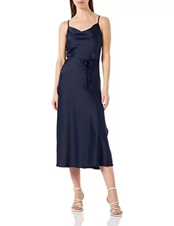 Sukienki - YAS Damska sukienka Yasthea Strap Long Dress S. Noos, niebieski (Evening Blue), M - grafika 1