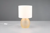 Lampy stojące - Vela lampa stołowa 1xE14 bursztynowa/biała 517900113 - miniaturka - grafika 1
