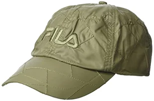 FILA Unisex BUZAU Graphic Soft Nylon Cap czapka bejsbolowa, kolor oliwkowy, rozmiar uniwersalny - Czapki damskie - miniaturka - grafika 1