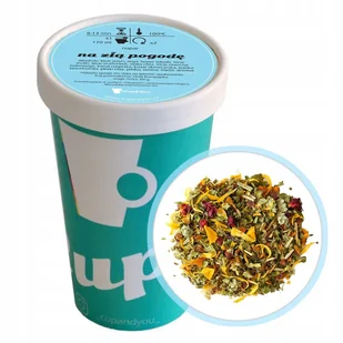 Herbata ziołowa przeciwzapalna NA ZŁĄ POGODĘ liście jeżyn jabłka mięta 80g - herbata liściasta sypana mieszanka napar susz - Herbata Herbata ziołowa przeciwzapalna NA ZŁĄ POGODĘ liście jeżyn jabłka mięta 80g - herbata liściasta sypana mieszanka napar susz - Herbata - miniaturka - grafika 1