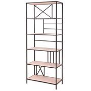 Regały - Regał metalowy 6 półek Home Styling Collection, 170 cm - miniaturka - grafika 1