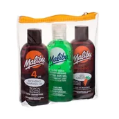 Balsamy i kremy do opalania - MALIBU Bronzing Tanning Oil SPF4 zestaw dla kobiet - miniaturka - grafika 1
